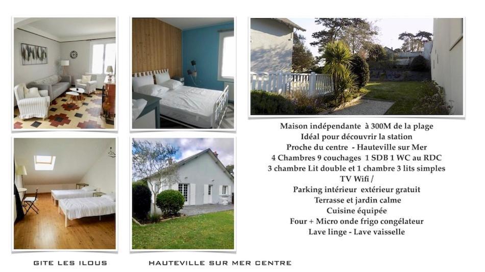 Villa Les Ilous Hauteville-sur-Mer Extérieur photo